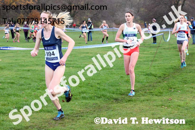 Senior womens British Athletics Liverpool Cross Challenge, Sefton Park, Liverpool. Photo:  David T. Hewitson/Sports for All Pics